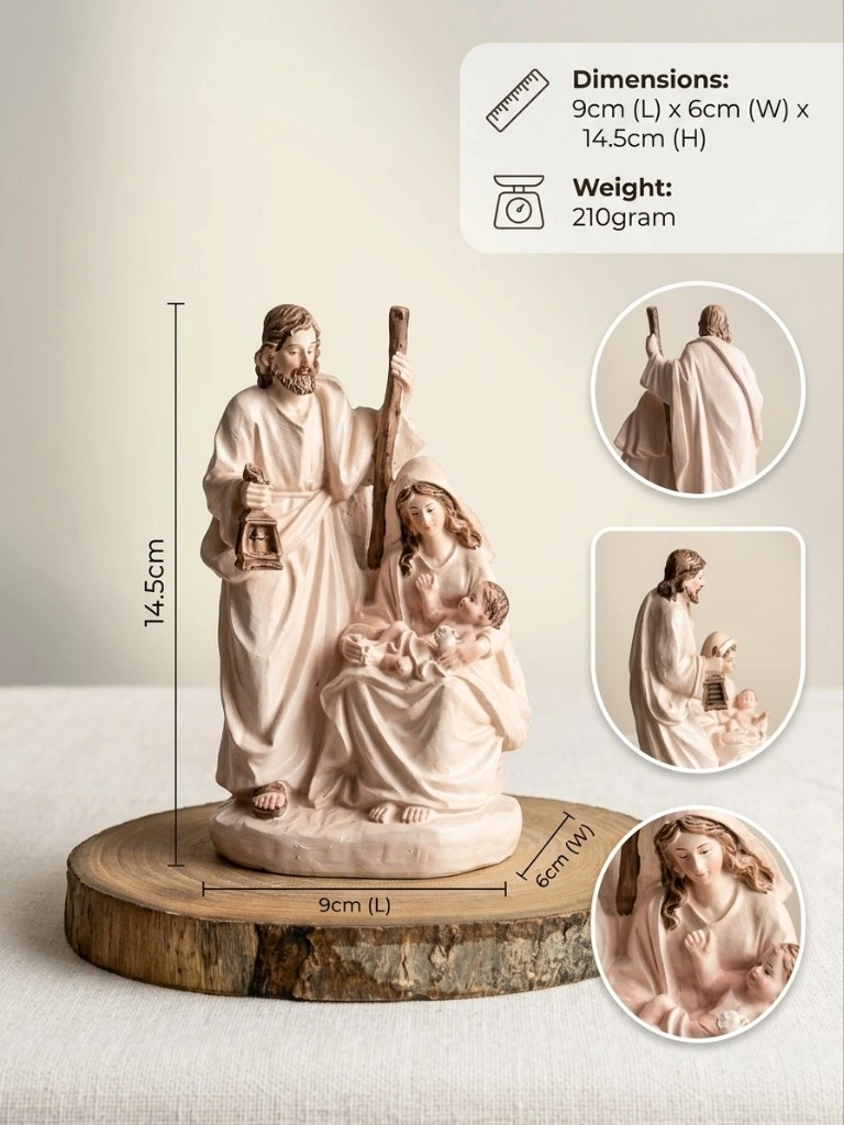 Holy Family Nativity Figurine