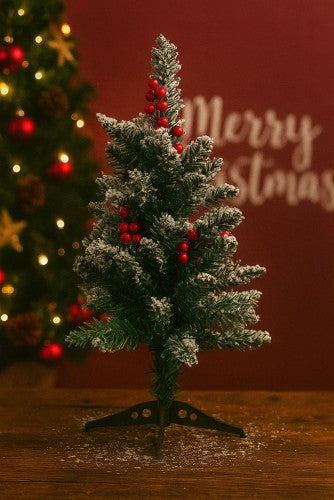 Frosted Berry Tabletop Christmas Tree
