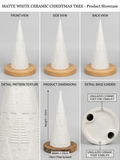 Ceramic Christmas Tree Decorative Figurine